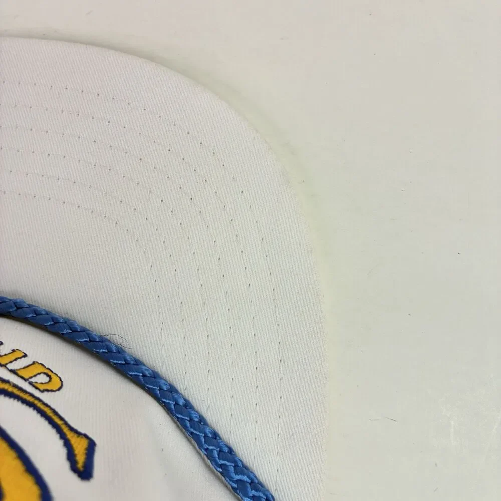 Vintage Southern University Jaguars White Hat Cap Snapback Cap 90s HBCU *READ*